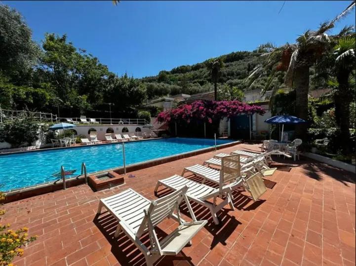 Un Paradiso A Sorrento Con Piscina Масса-Лубренсе Экстерьер фото